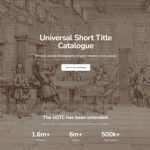 Towards a new history of the Book: The Universal Short Title Catalogue Project